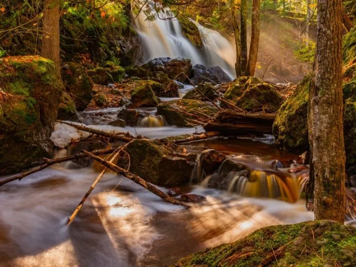 wisconsin waterfall road trip