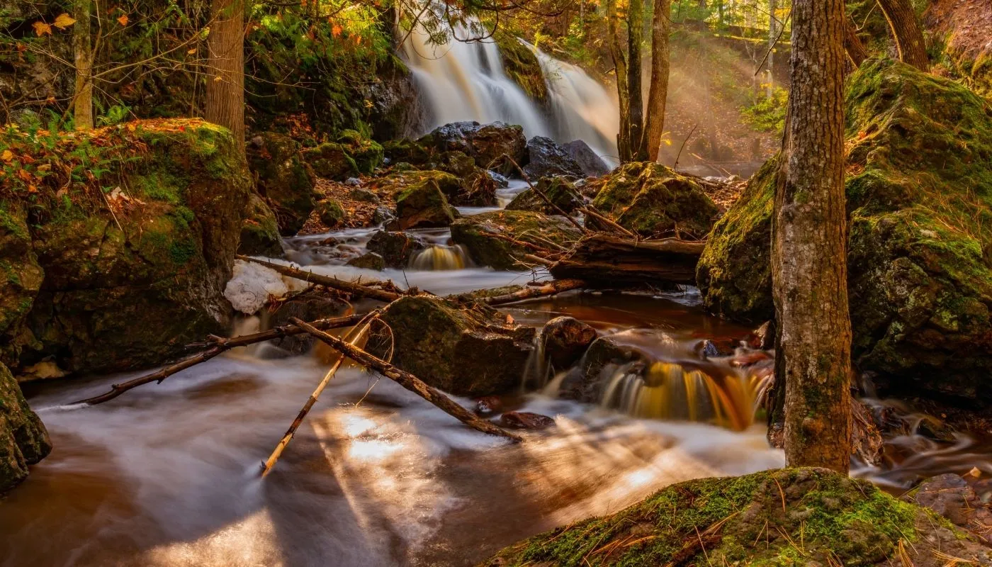 wisconsin waterfall road trip