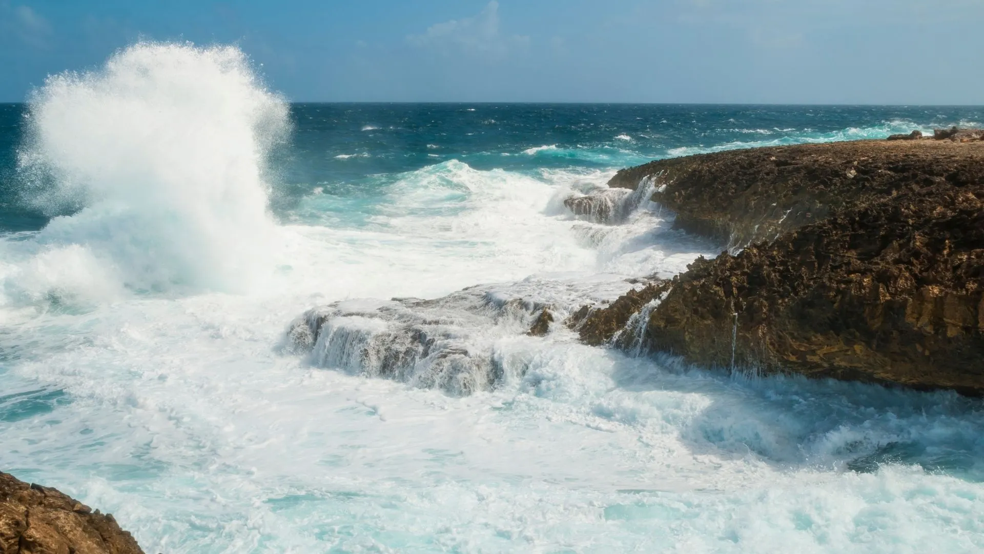 Curacao island Shete Boka National Park Curacao island Shete Boka National Park