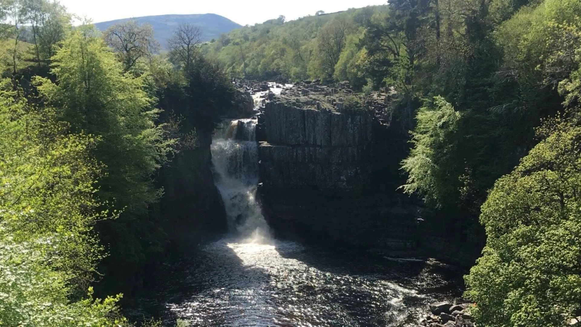 High Force, England beautiful waterfalls High Force, England beautiful waterfalls