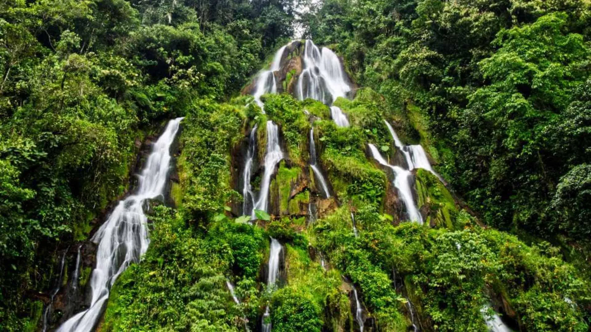Santa Rosa de Cabal, Colombia beautiful waterfalls Santa Rosa de Cabal, Colombia beautiful waterfalls