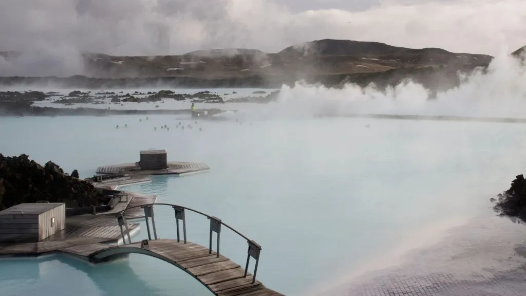 hot springs in Iceland