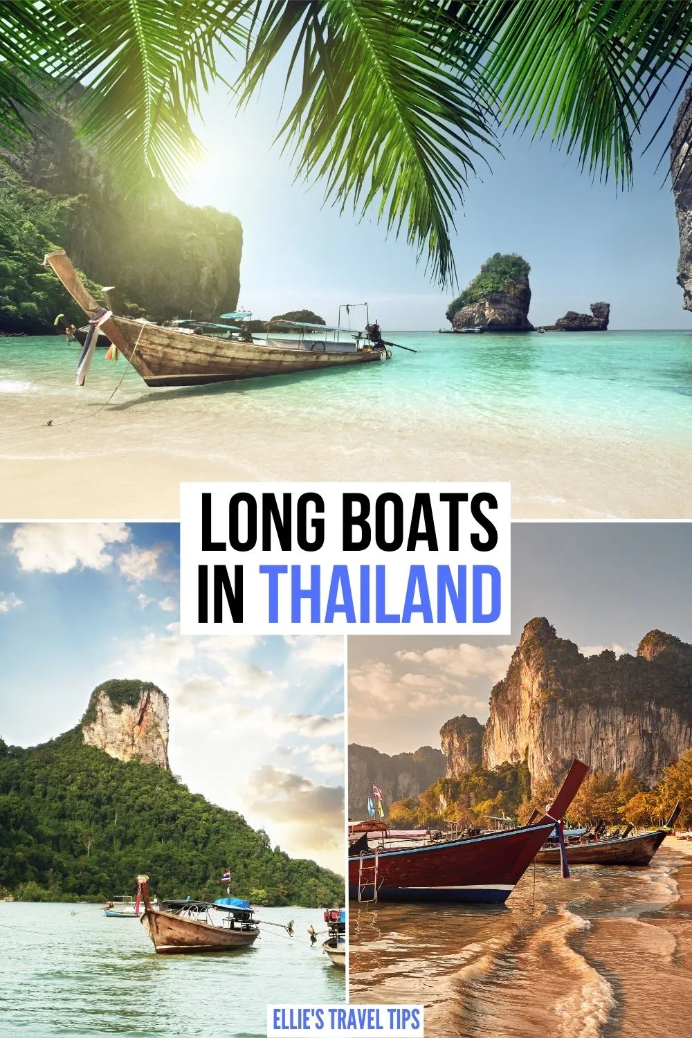 Long-tail Boats in Thailand Long-tail Boats in Thailand