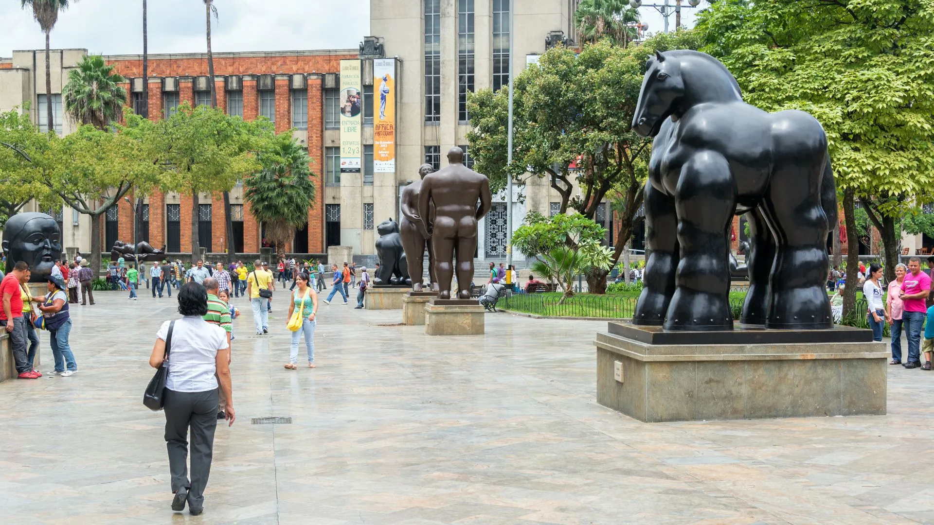 Medellín, Colombia Bronze Statues