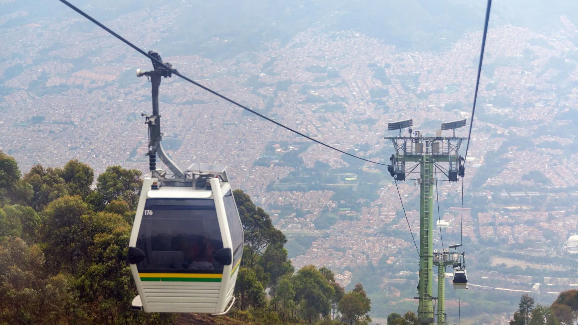 Medellín, Colombia Cable Carts