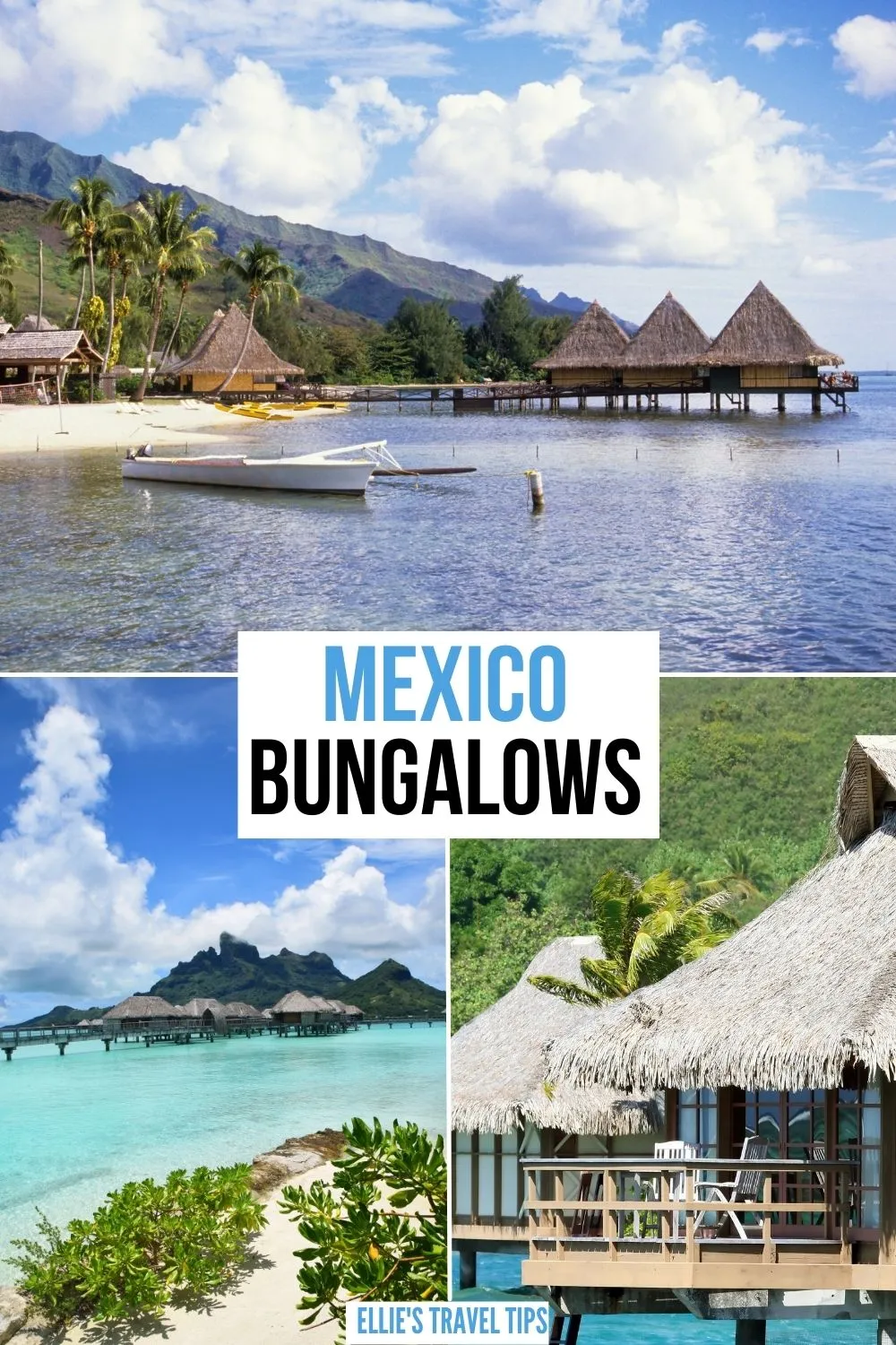 overwater bungalows in mexico