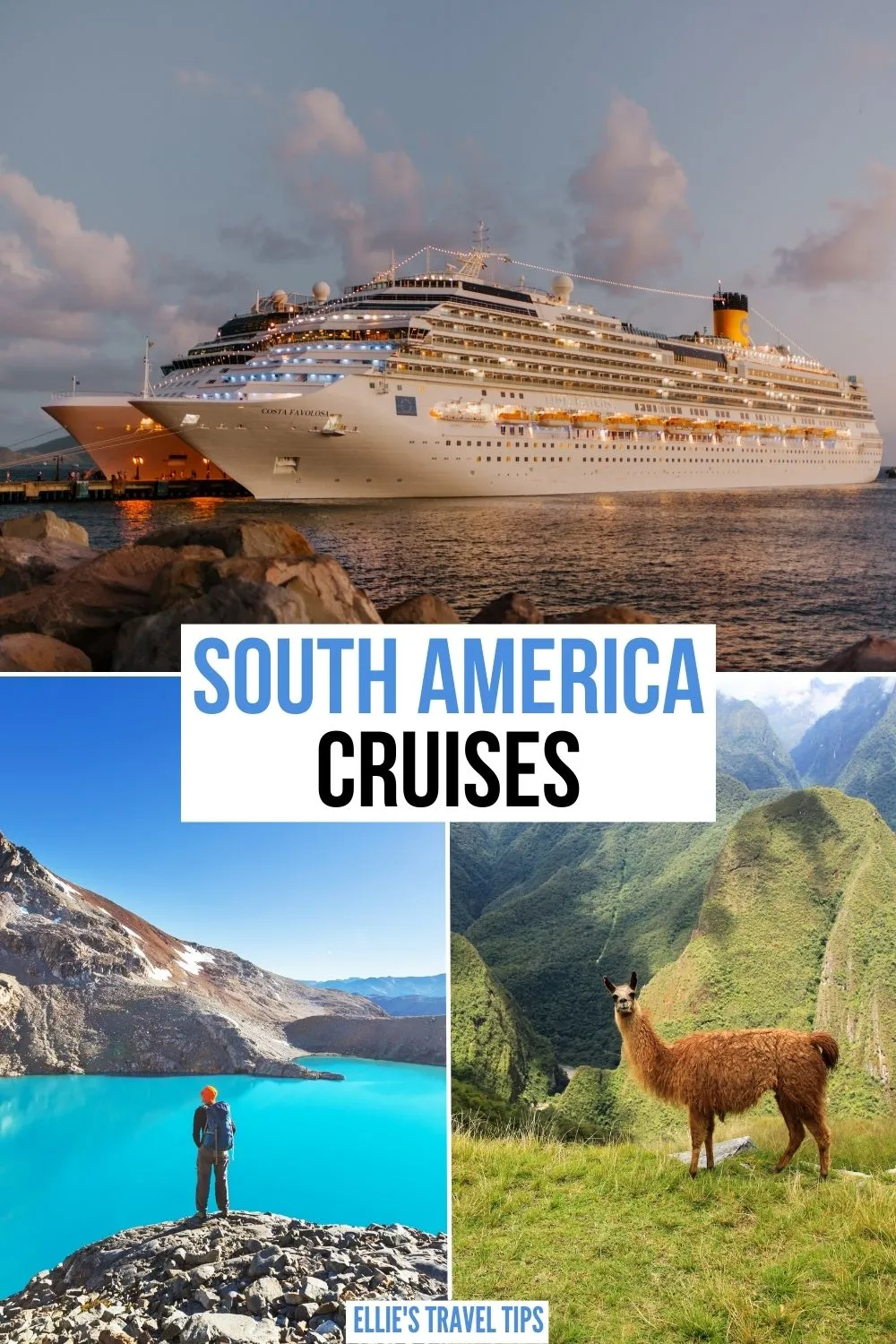 south america cruises pin