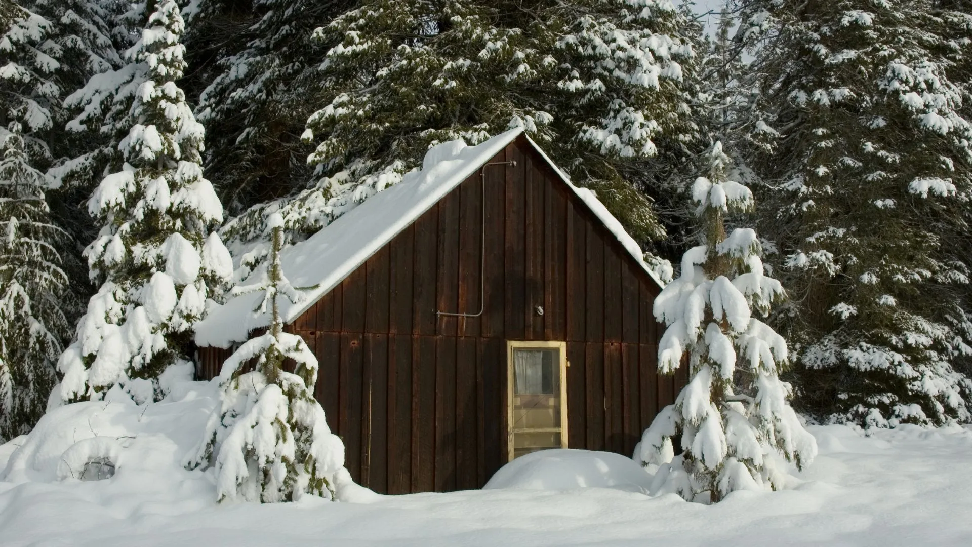 Devils Lake ice fishing (4) Devils Lake cabin ice fishing