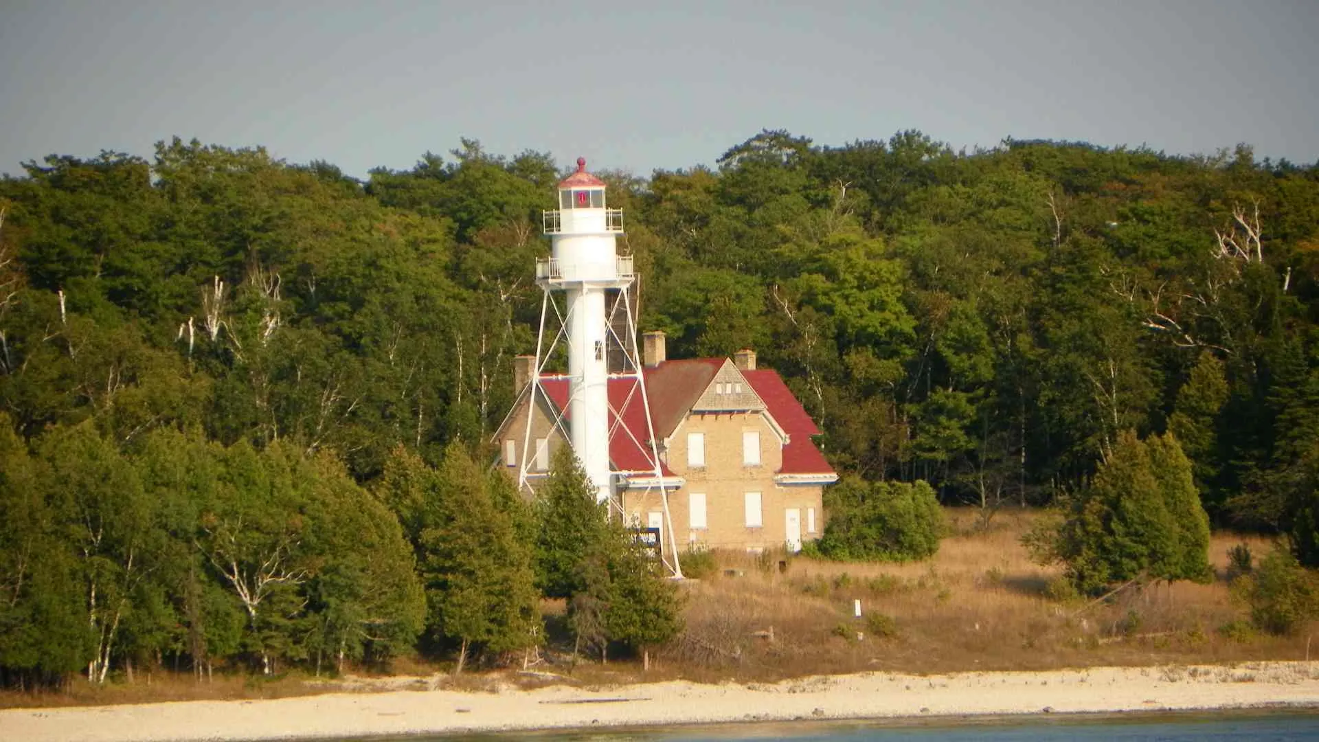 Door County Lighthouses-14 Plum Island Range Lights