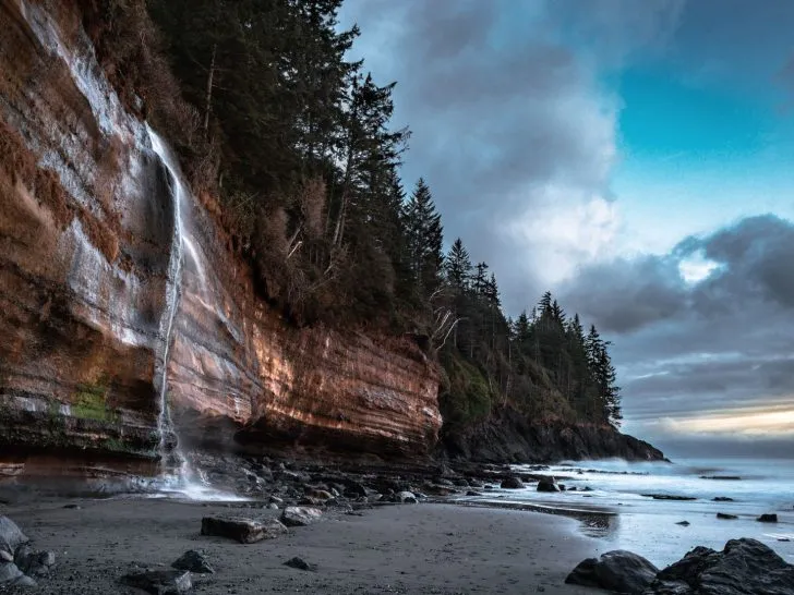 vancouver island waterfalls