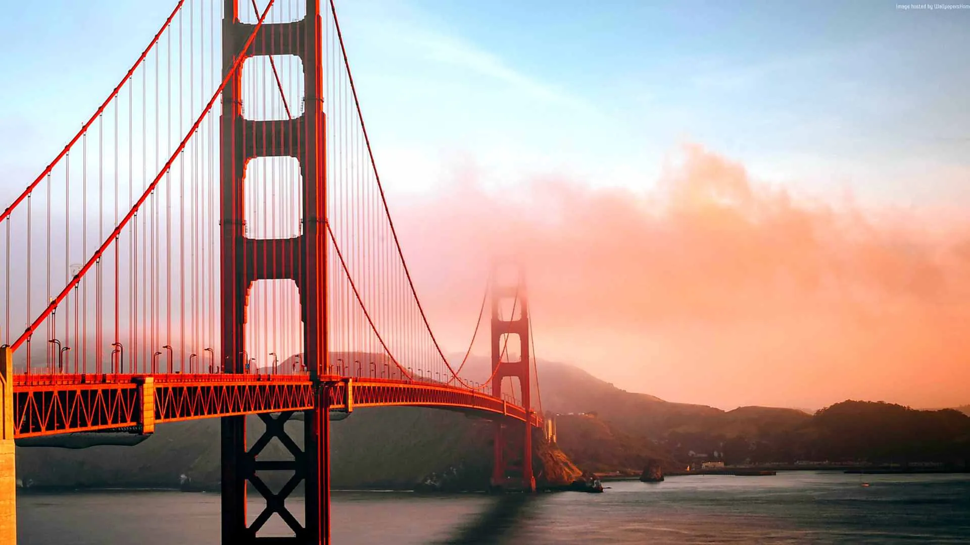 Vancouver to San Francisco road trip-4 Golden Gate Bridge