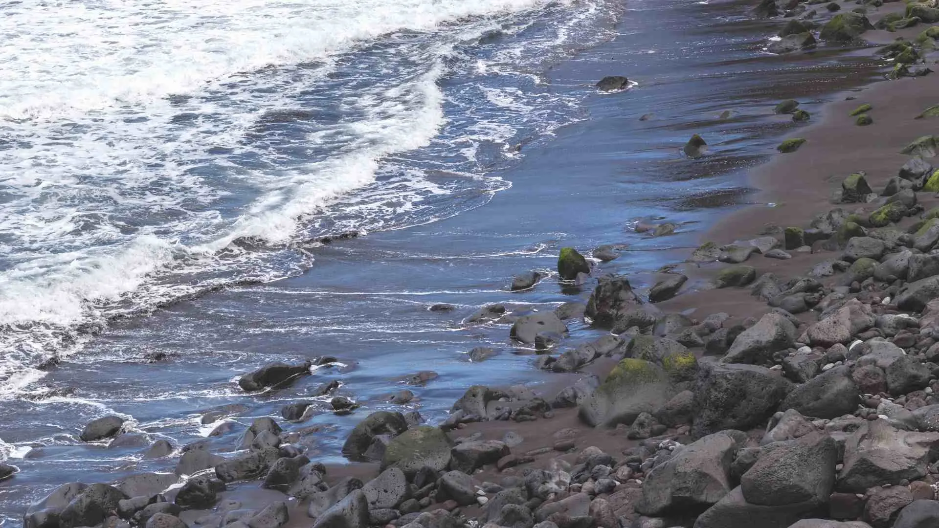 black sand beach tenerife (3) Playa de Las Gaviotas black tenerife