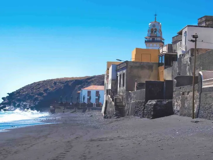 black sand beach tenerife