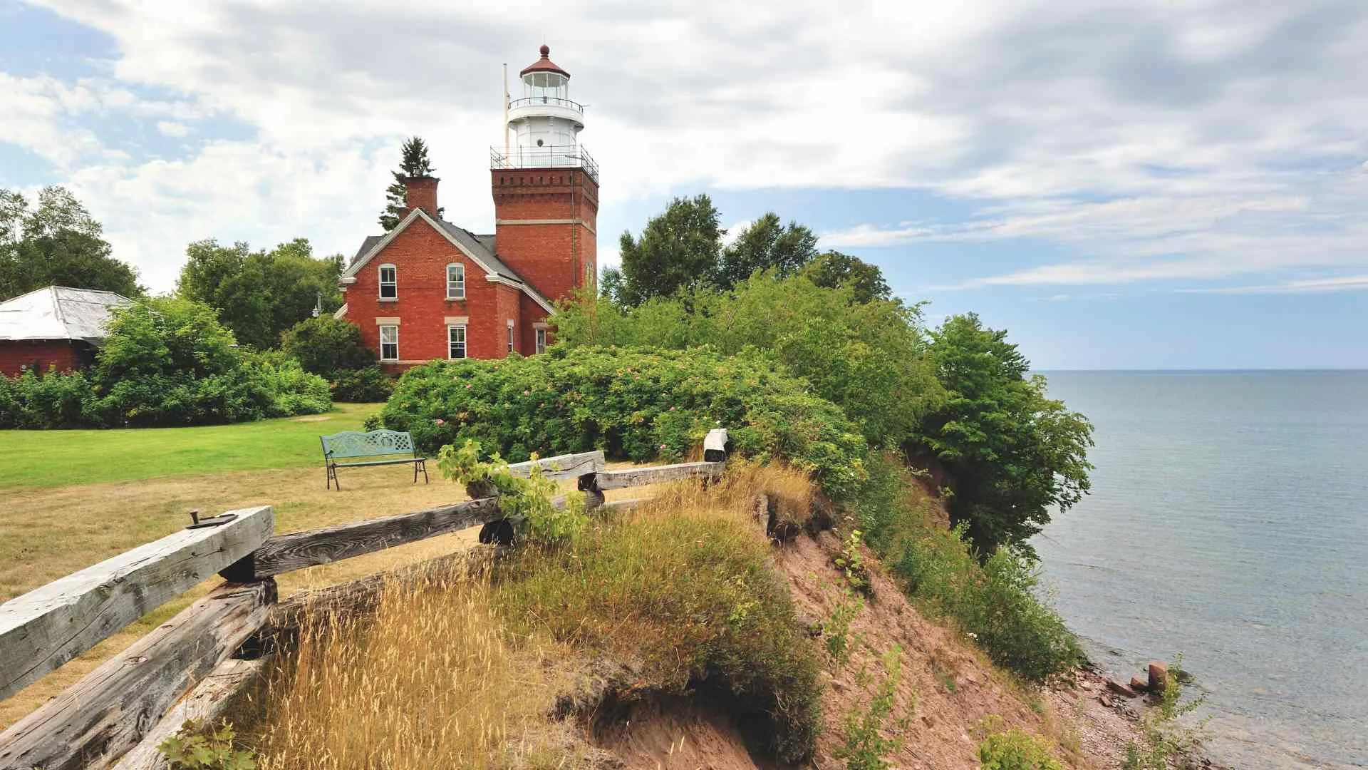 lake superior lighthouses (9) Big Bay Point