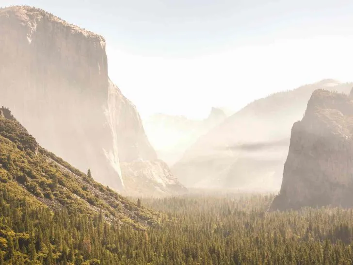 road trip yosemite