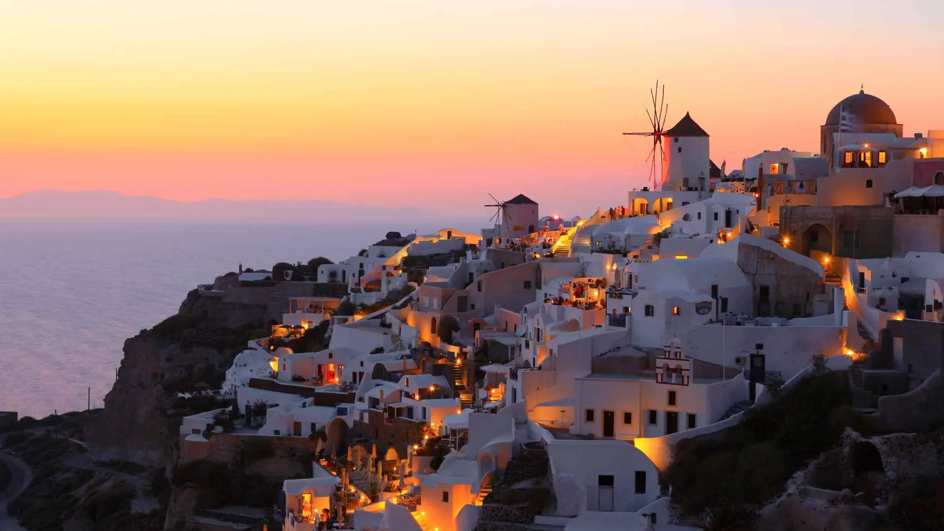 sunset santorini sunset santorini