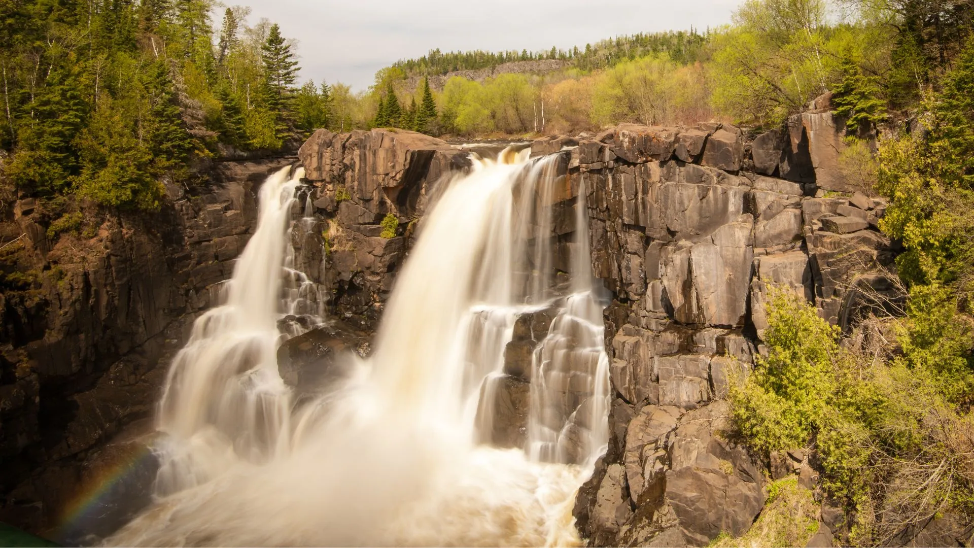 waterfalls Duluth mn-4 High Falls on the Pigeon River
