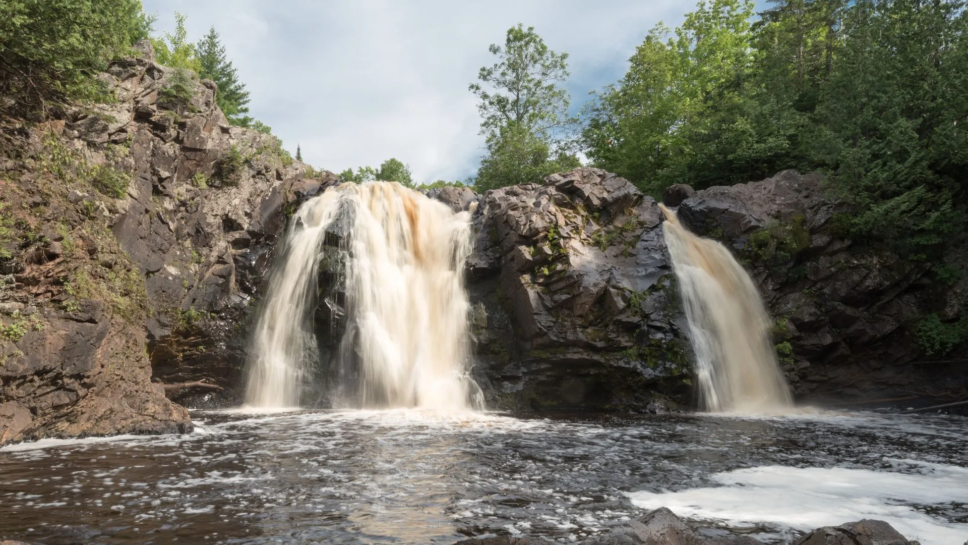 waterfalls Duluth mn-6 Little Manitou Falls