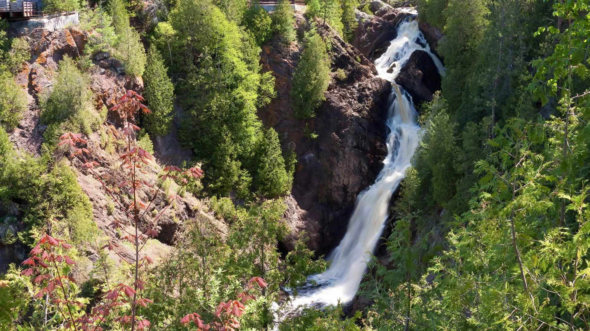 waterfalls of wisconsin (1) Big Manitou Falls