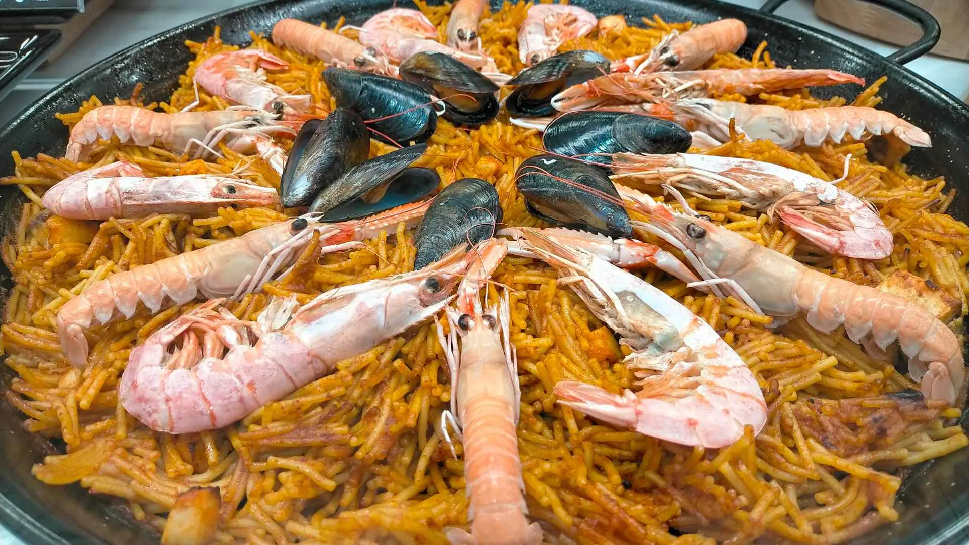 Fideuá food Fideuá food