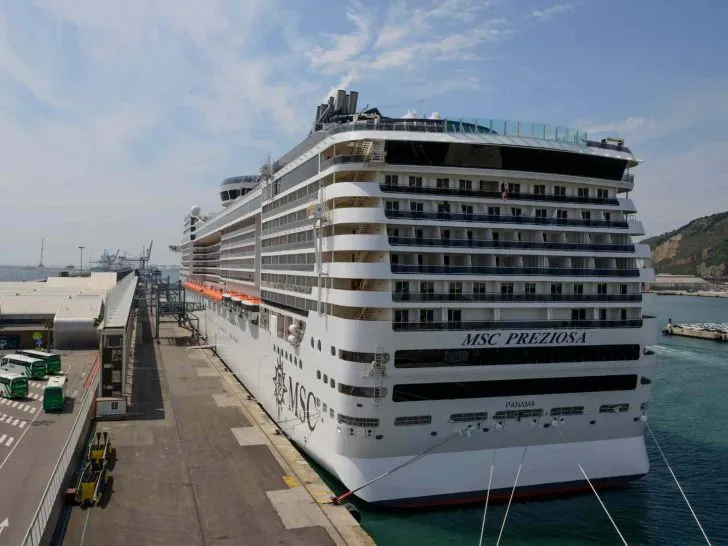 Barcelona to cruise port