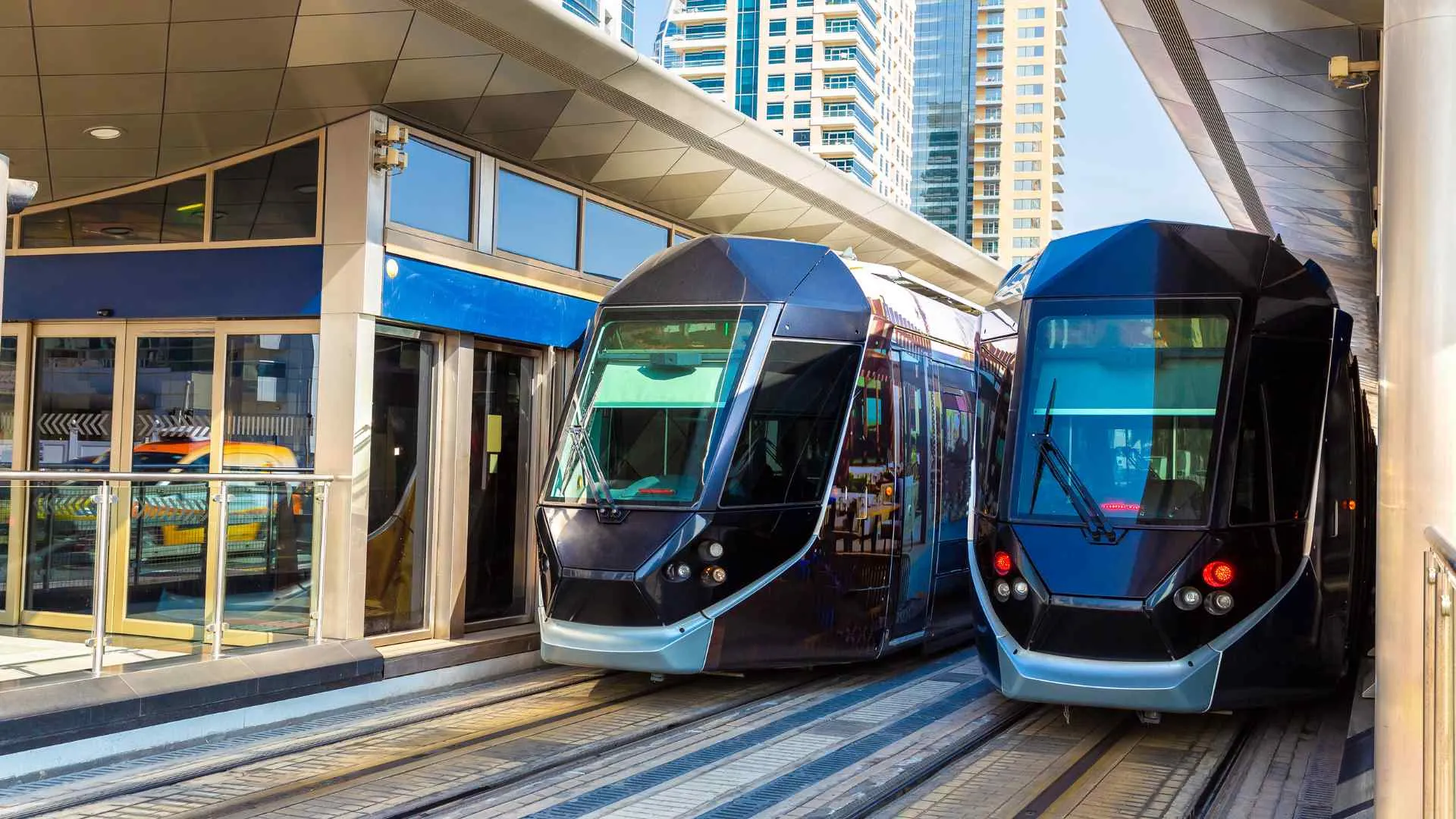 Dubai trams Dubai trams