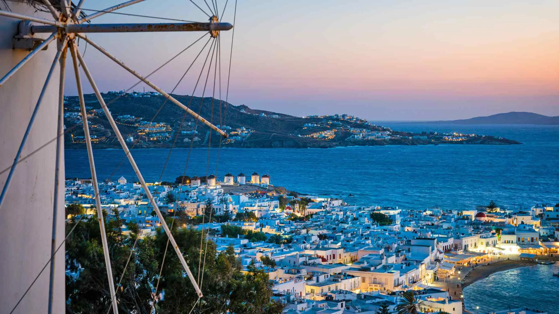Mykonos sunset Mykonos sunset
