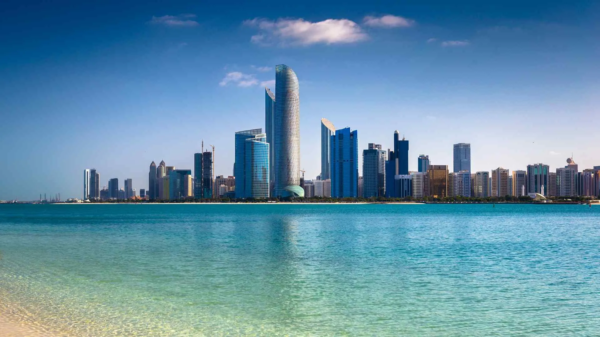 view of Abu Dhabi view of Abu Dhabi