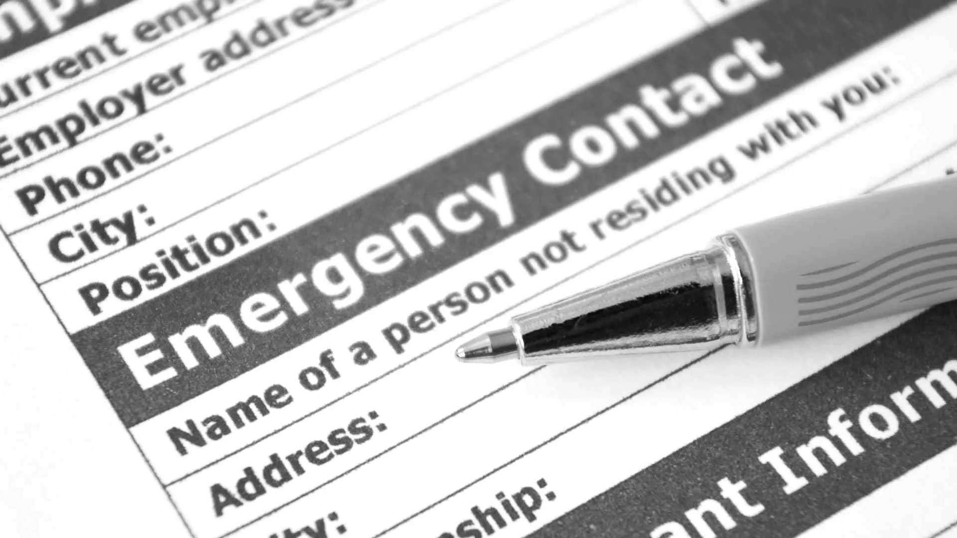 Emergency Contact Emergency Contact