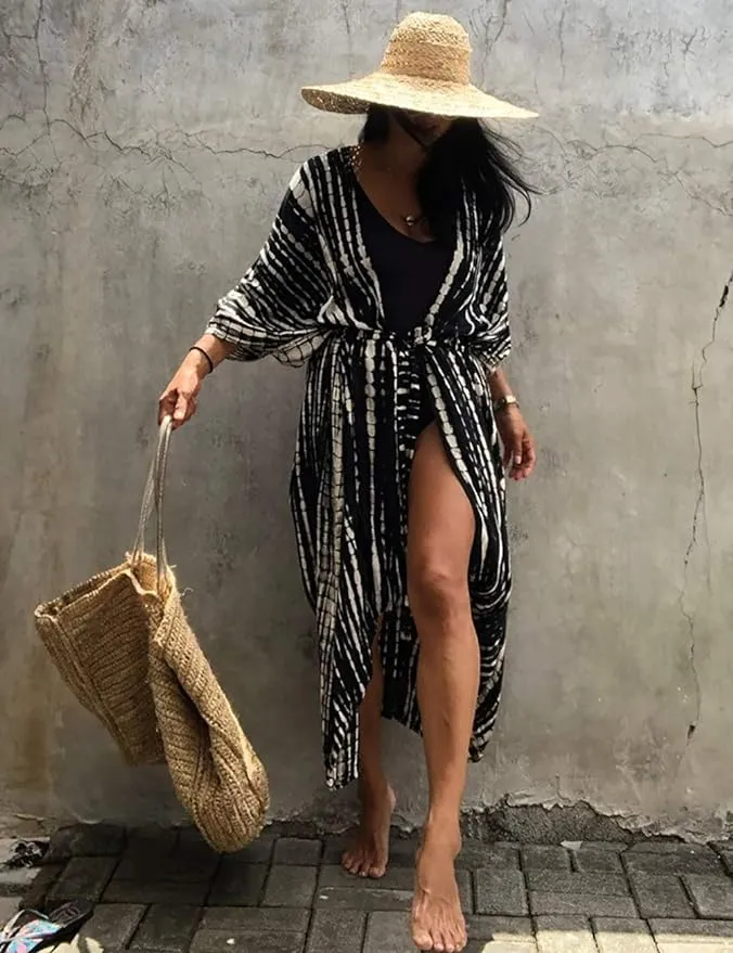 black and white coverup black and white coverup