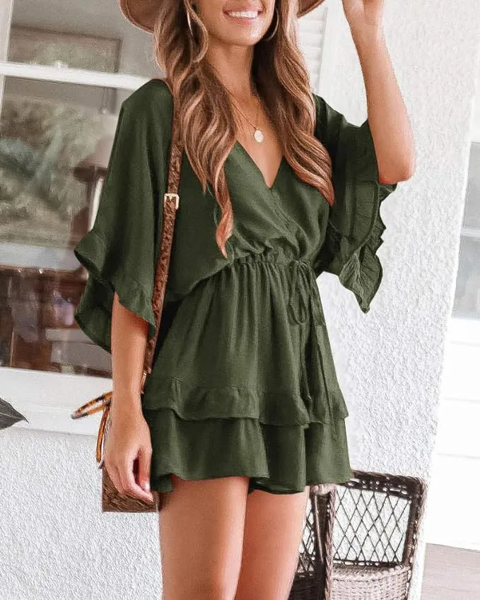 green romper green romper