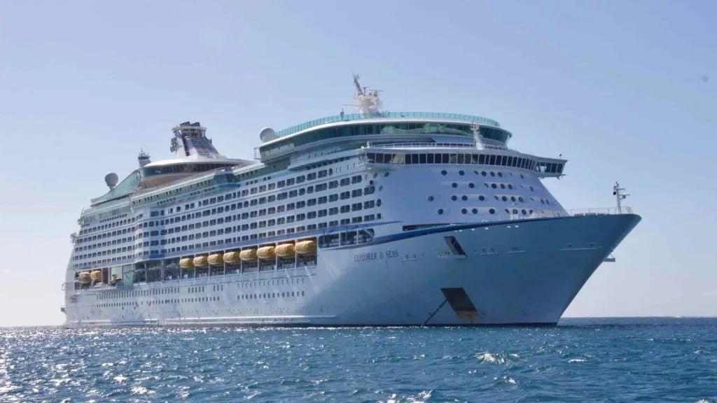 height of cruise ships
