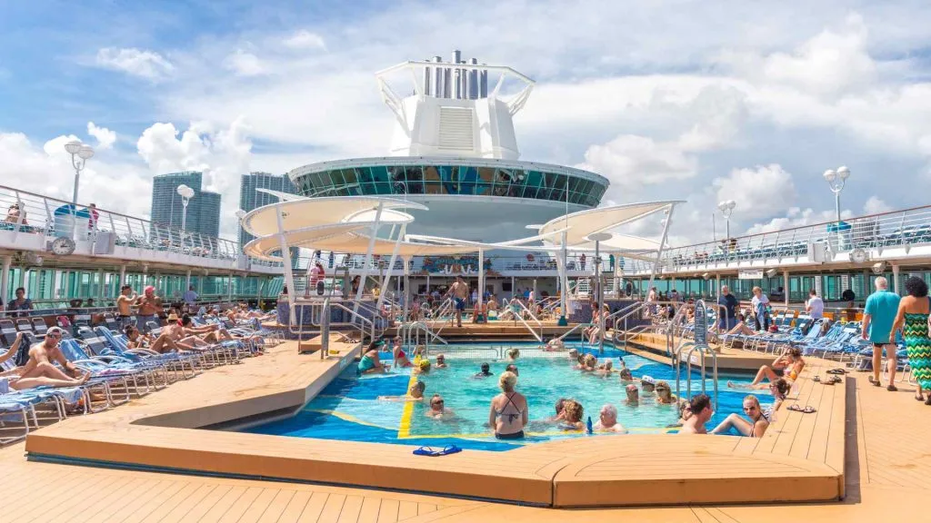 What is the lido deck?
