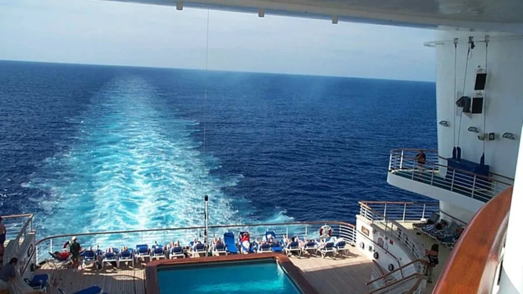 What is the lido deck?