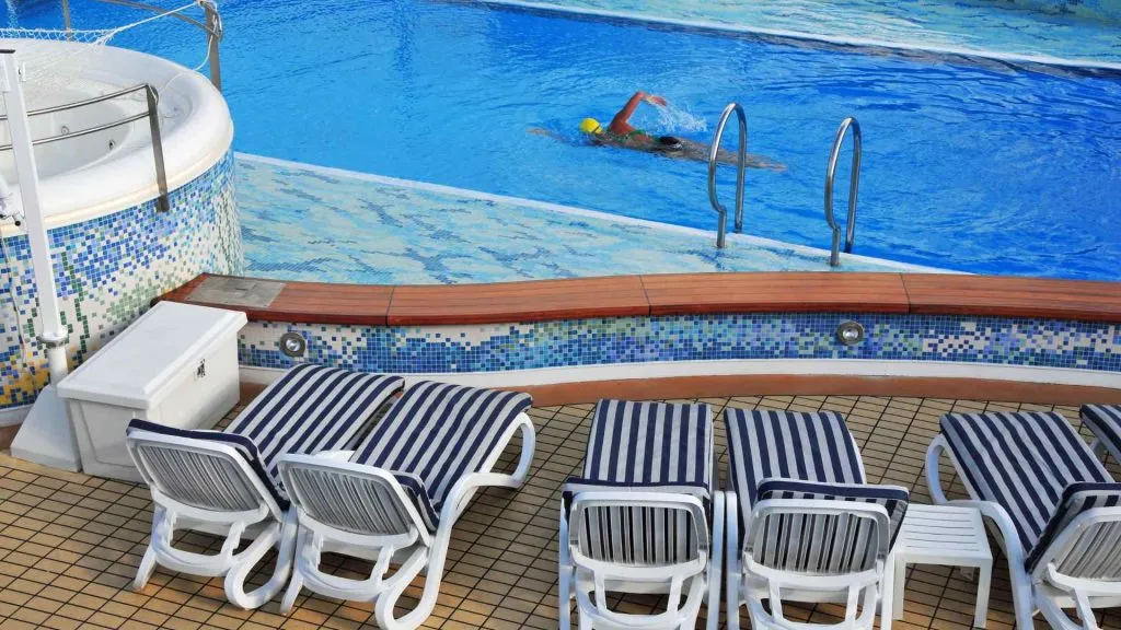 What is the lido deck?