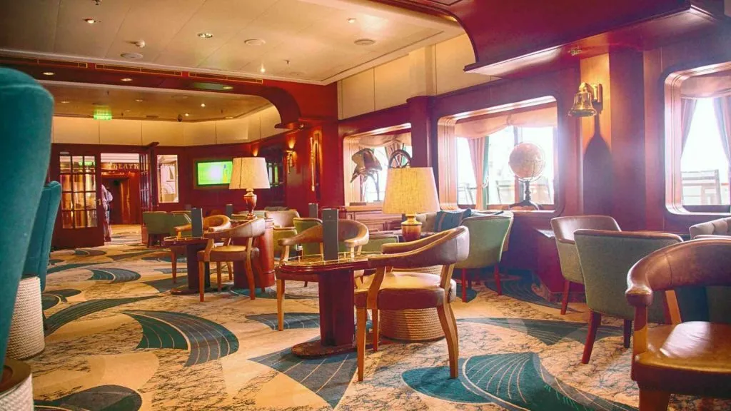 What is the promenade deck?