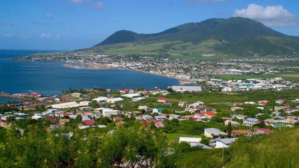 cruise port in St Kitts