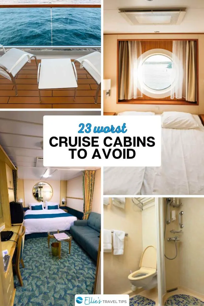 cruise cabins to avoid pin
