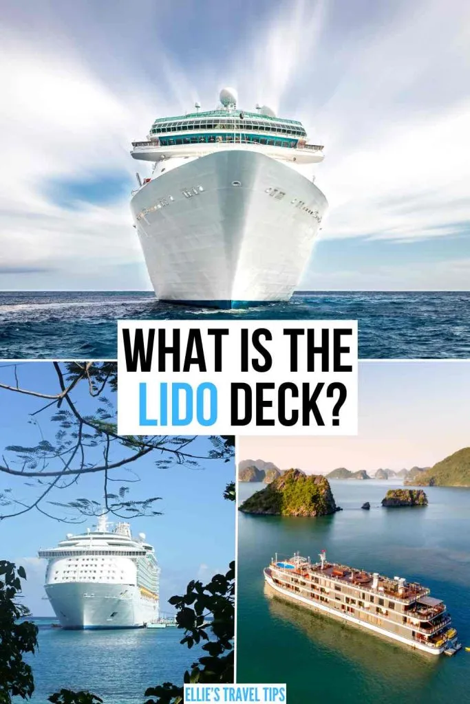What is the lido deck?