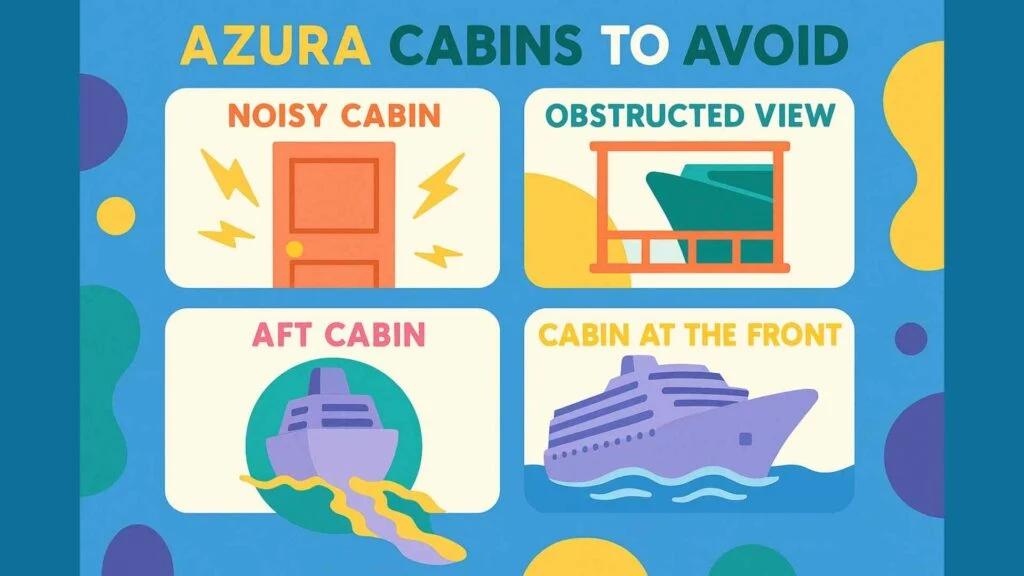 cabins to avoid on Azura