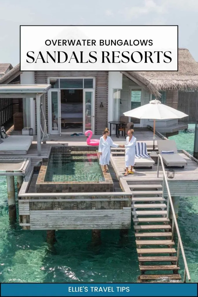 Sandals overwater bungalows